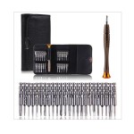 Screwdriver kit for repair and disassemble, telephones, electronics and others, 25 in 1